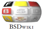 Logo of BSDwiki