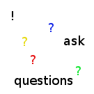 Logo of I ask questions