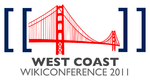 Logo of West Coast Wiki Conference 2011