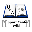 Logo of The University of Akron Support Center Wiki