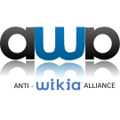 Logo of Anti-Wikia Alliance (ShoutWiki)