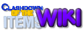 Logo of Clashdown of the Items Wiki