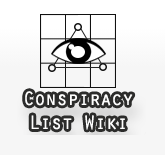 Logo of Conspiracy List Wiki