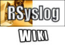 Logo of Rsyslog wiki