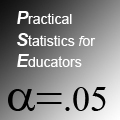 Logo of Practical Statistics for Educators