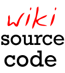 Logo of WikiSourceCode