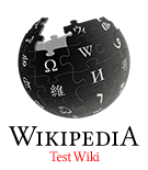 Logo of Wikipedia Test Wiki