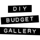 Logo of DIY Budget Gallery