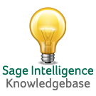 Logo of Sage Intelligence Knowledgebase