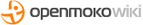 Logo of Openmoko