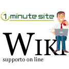 Logo of 1MinuteSite Wiki