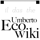 Logo of Umberto Eco Wiki