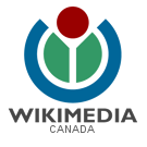 Logo of Wikimedia Canada