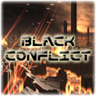 Logo of Black Conflict MMO Text Game Wiki