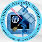 Logo of Commissione Divulgazione - Unione Astrofili Italiani