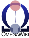 Logo of OmegaWiki