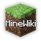 Logo of Minewiki - Československá Minecraft wikipédia