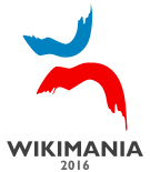 Logo of Wikimania 2016