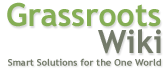 Logo of GrassrootsWiki