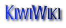 Logo of KiwiWiki