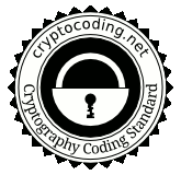 Logo of Cryptography Coding Standard