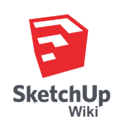 Logo of SketchUp Wiki