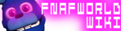 Logo of FNaF World Wikia