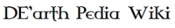 Logo of DE'arth Pedia Wiki