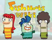Logo of Fish Hooks Wiki