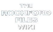 Logo of The Rockford Files Wiki