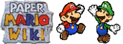 Logo of Paper Mario Wiki
