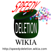 Logo of Speedy deletion Wiki