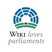 Logo of Wiki loves Parliaments
