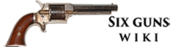 Logo of Six Guns Wiki