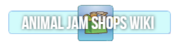 Logo of Animal Jam Shops Wiki