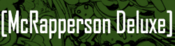 Logo of McRapperson Deluxe Wikia