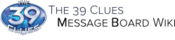 Logo of The 39 Clues Message Board Wiki