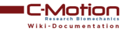 Logo of Visual3D Wiki Documentation
