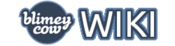 Logo of Blimey Cow Wikia