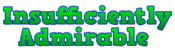 Logo of Insufficiently Admirable Wiki