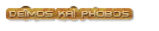 Logo of Deîmos kaì Phóbos Wiki
